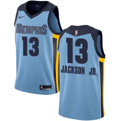 Nike Memphis Grizzlies #13 Jaren Jackson Jr. Light Blue Youth NBA Swingman Statement Edition Jersey